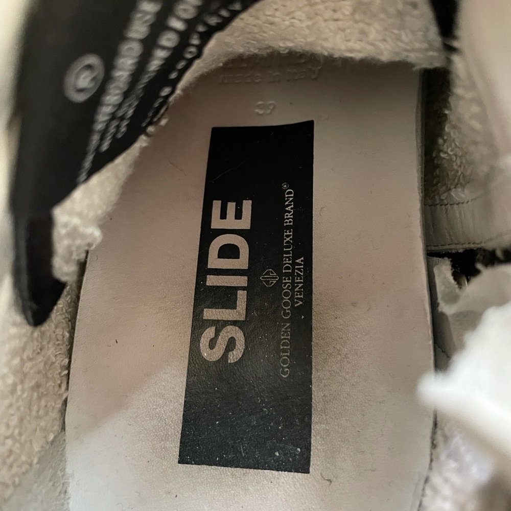 Golden Goose Mid-Top Mixed Leather Sneakers - Picture 5 of 5